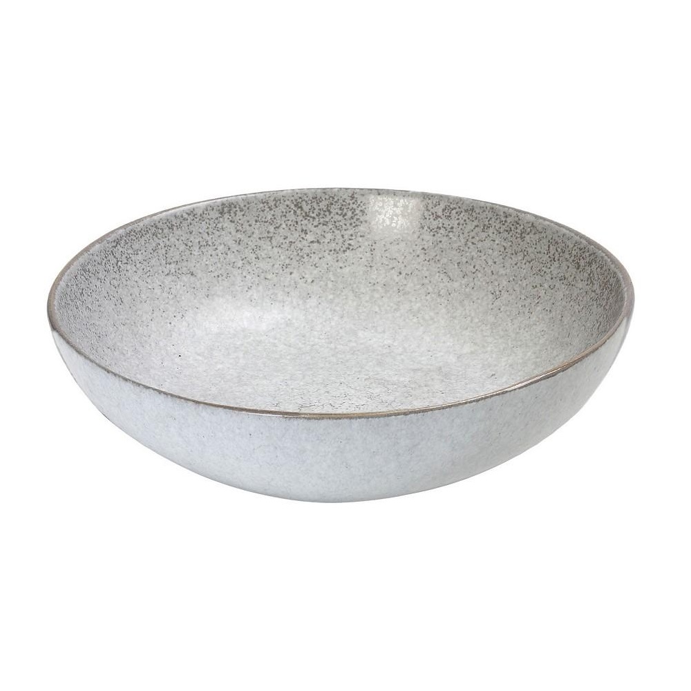 Πιάτο Stoneware Βαθύ Φ21xH5cm Off White Etna Espiel FRL208 - 