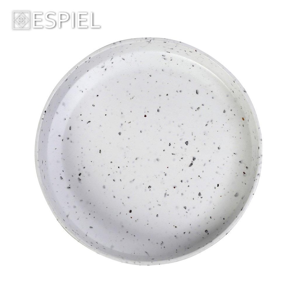 Μπολ Μελαμίνης Λευκό Ματ Φ17xH6,5cm Mosaico Gravity Tria MLF2330 - 2