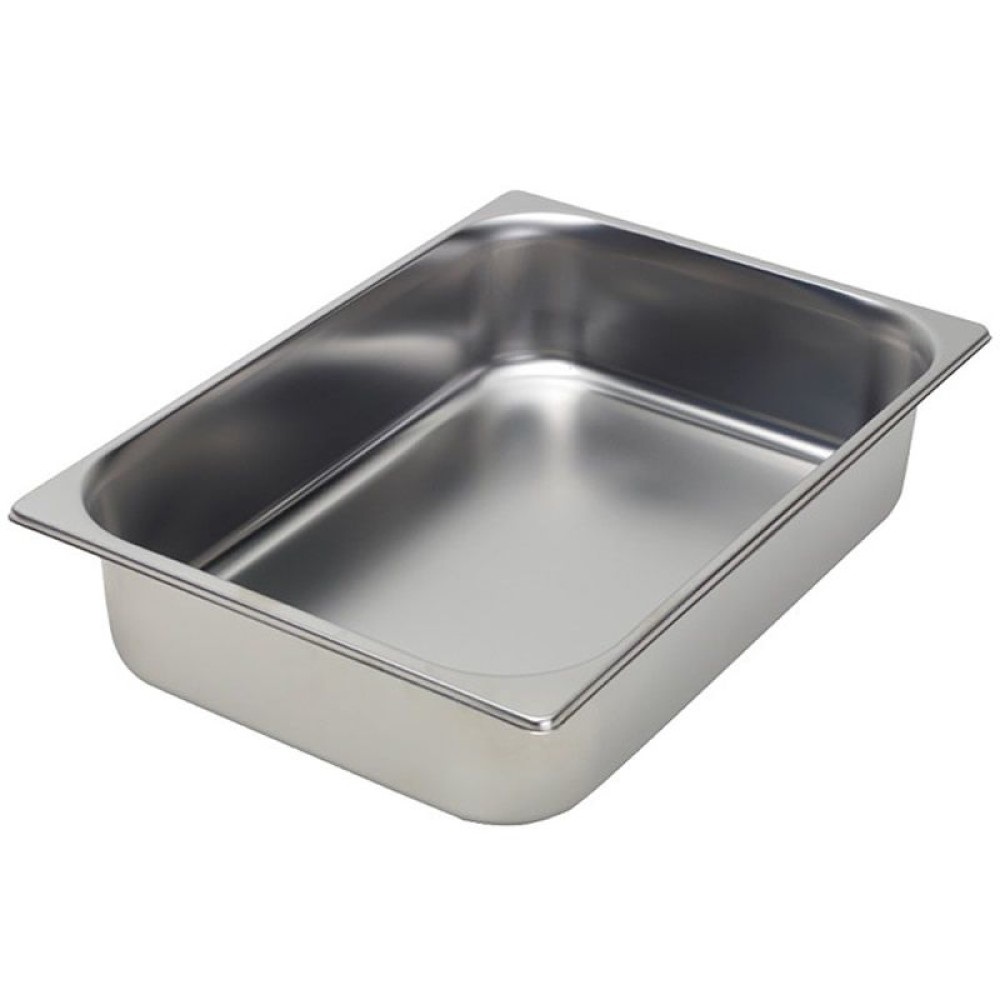 Λεκάνη Παγωτού Ανοξείδωτη Inox 36x25x10cm 0.6mm Πάχος GTSA 14-122 - 