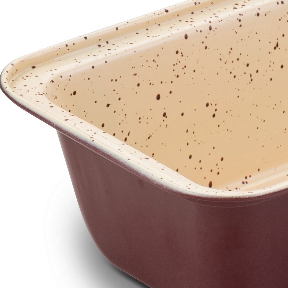 Φόρμα Κέικ-Ψωμιού Ατσάλινη 1,5Lt 33x14xH7cm Αντικολλητική Terrestrial Nava 10-103-178 - 2
