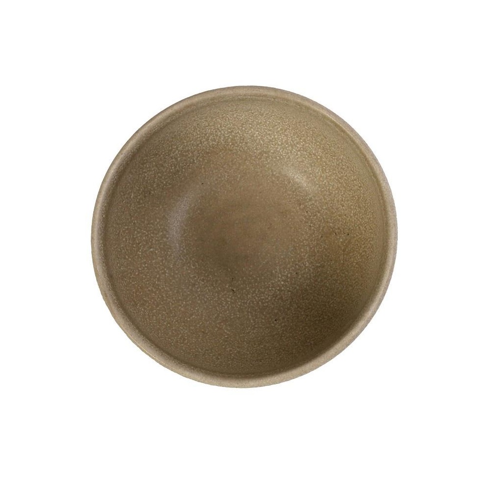 Ντιπάκι Stoneware Στρογγυλό Μπεζ Φ8,5xH3cm Noah Espiel TAP101 - 5