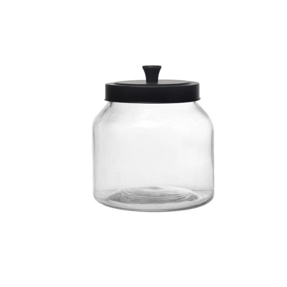 Δοχείο Γυάλινο 2,5Lt Με Μεταλλικό Καπάκι Φ14,5xH19cm Classic Espiel JAR103