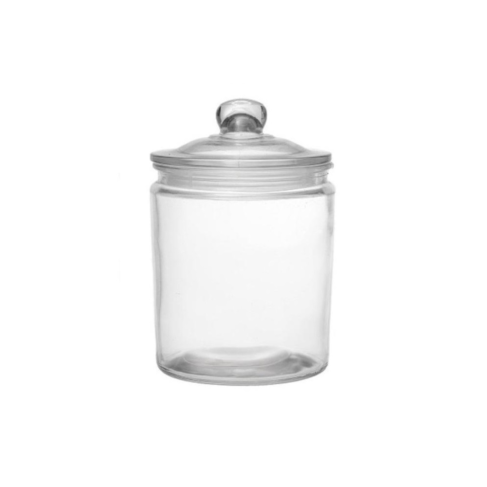 Δοχείο Γυάλινο 2Lt Με Καπάκι Φ14xH21cm Classic Espiel JAR110