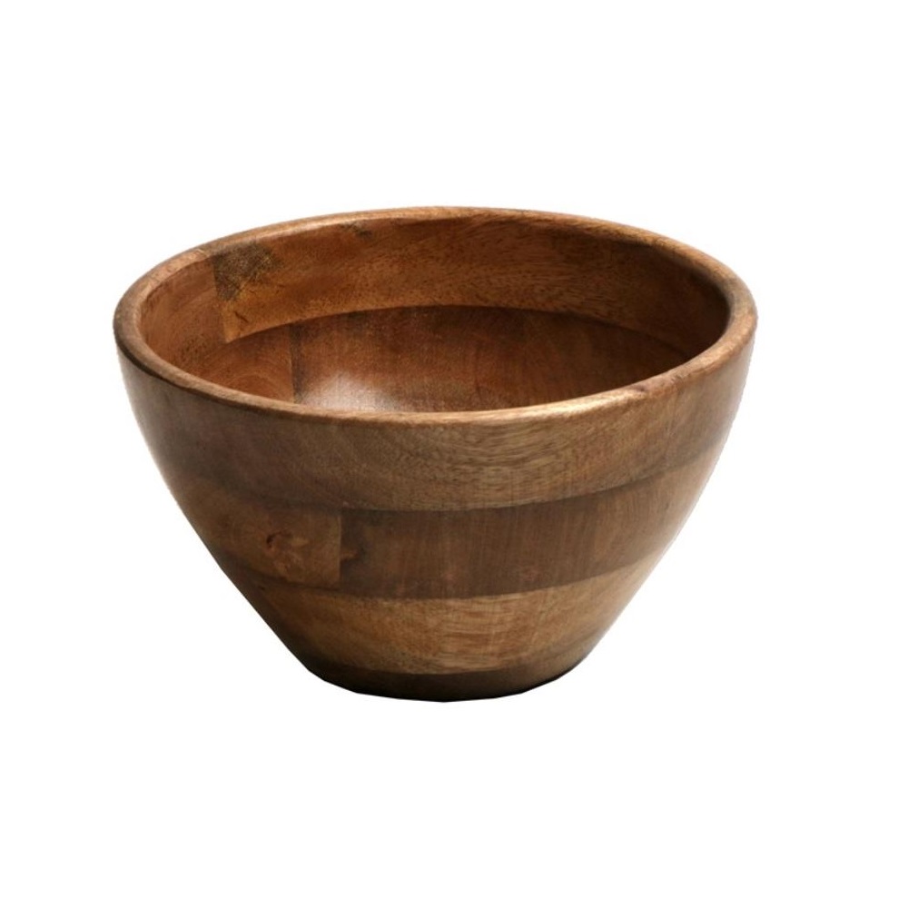 Μπολ Ξύλινο Στρογγυλό Φ24xH12cm Natures Breeze Espiel GPA206 - 1