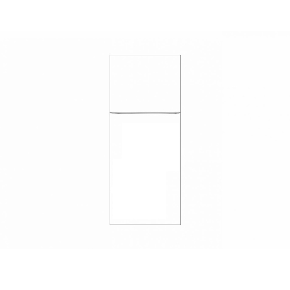 Χαρτοπετσέτα Airlaid Λευκή 1φυλλη 40x33cm Super Slim Φάκελος Κλειστός 50gsm 75τμχ Finezza 4Σ-AT-21 - 