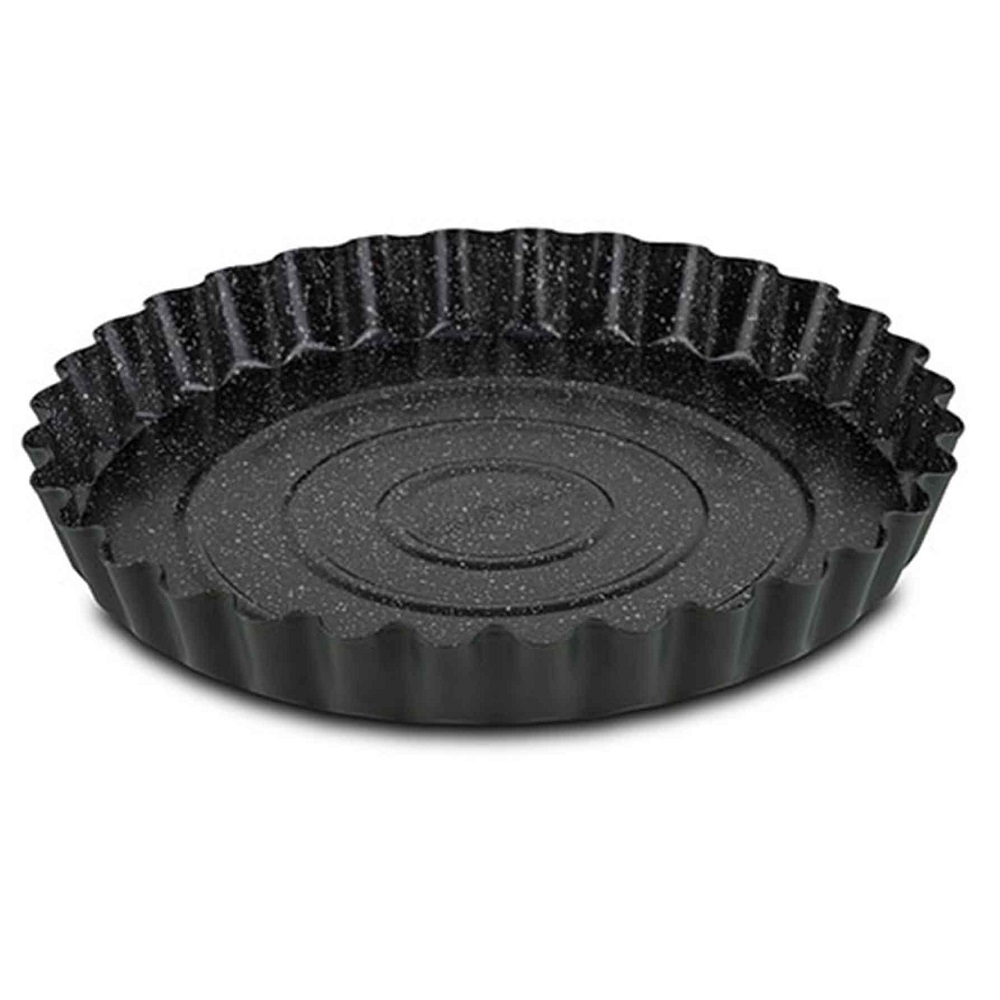 Φόρμα Τάρτας Ατσάλινη 1,5Lt Φ28xH3,5cm Αντικολλητική Imperial Nava 10-103-158 - 
