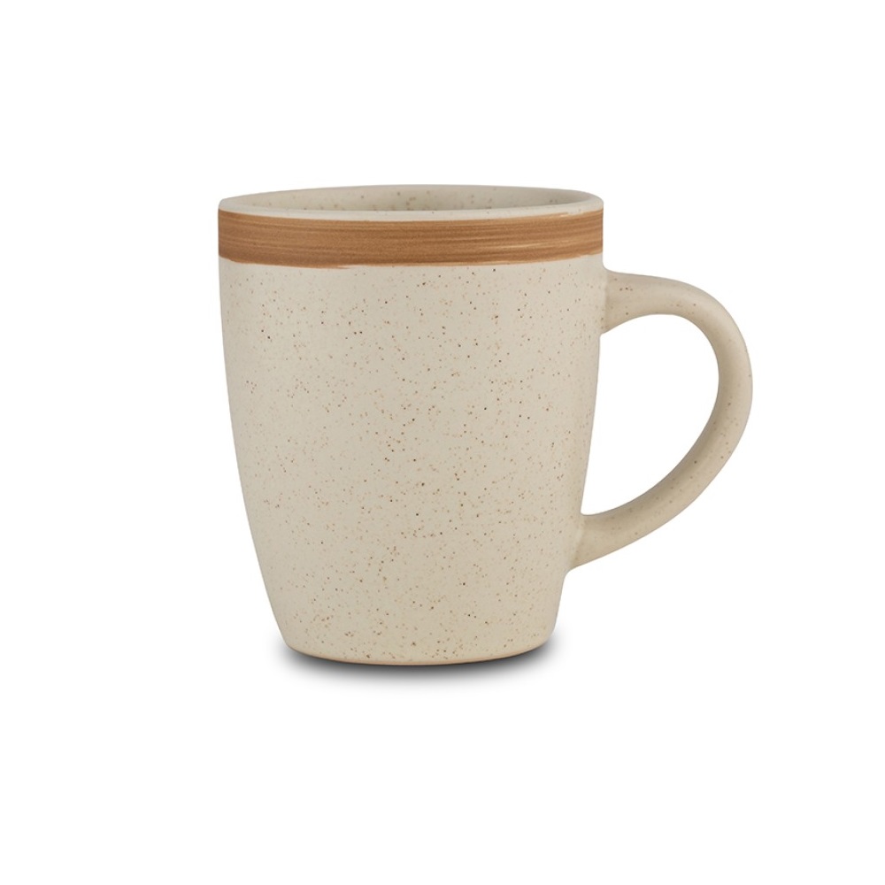 Κούπα Stoneware 380ml Φ8xH10cm Athena Beige Nava 10-141-086 - 