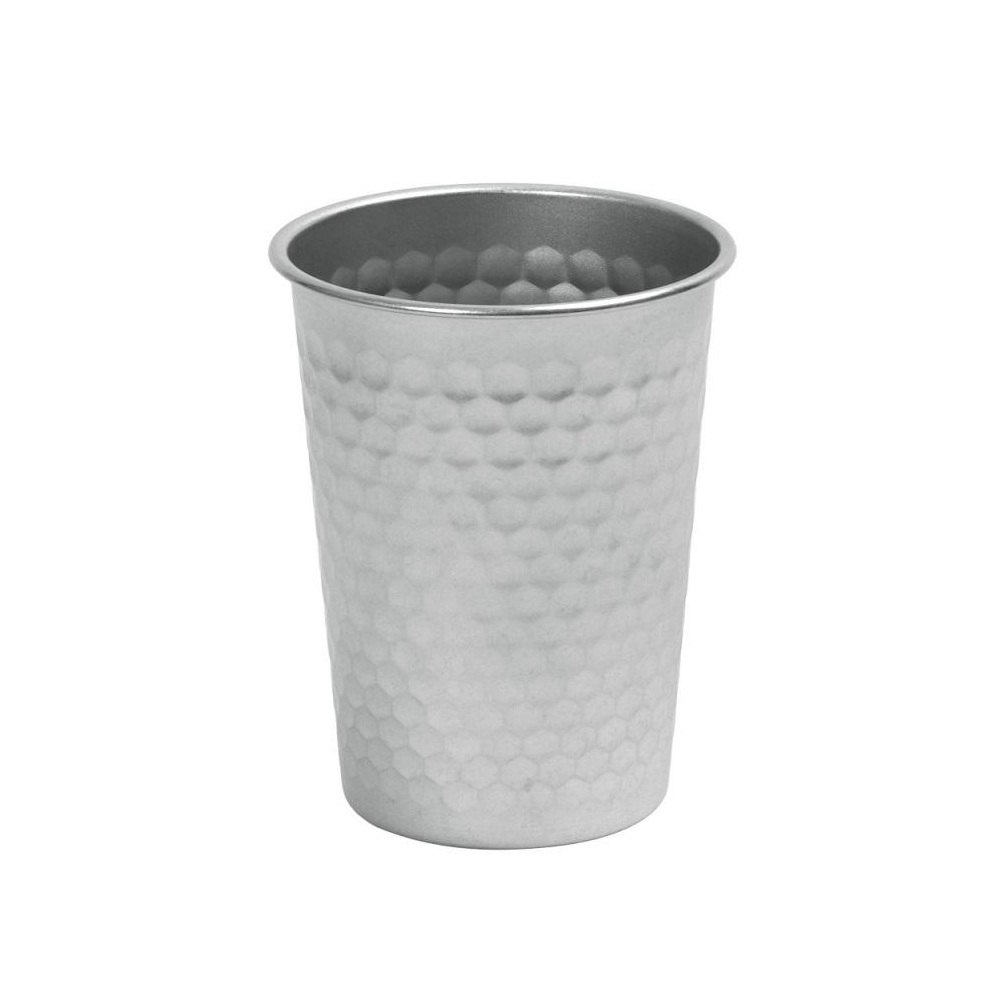 Ποτήρι Σφυρήλατο 350ml - Ανοξείδωτο 18/10, 8,3x10 εκ. 