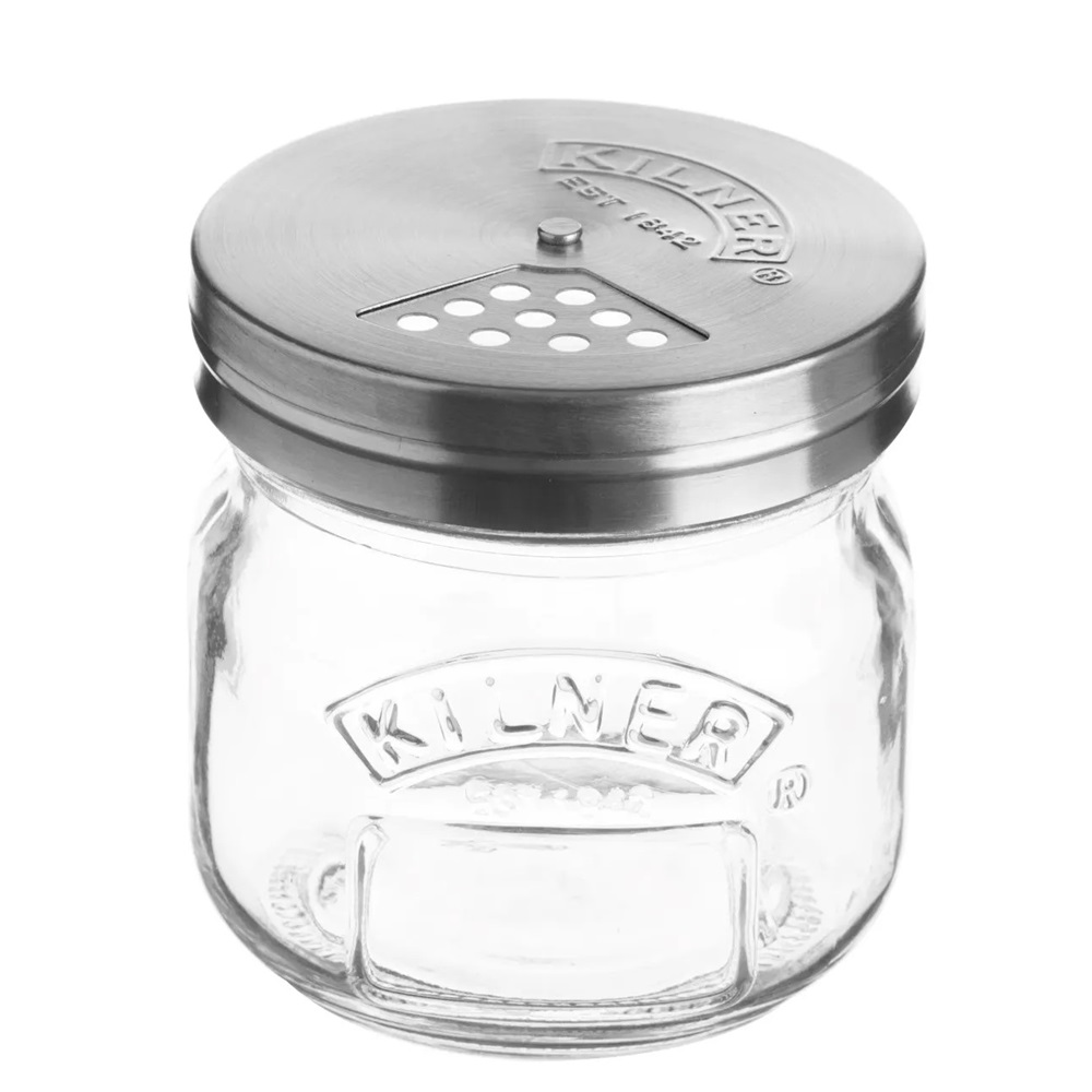 Βάζο Γυάλινο Αποθήκευσης-Shaker 250ml Φ8xH8cm Kilner 0025.404 - 