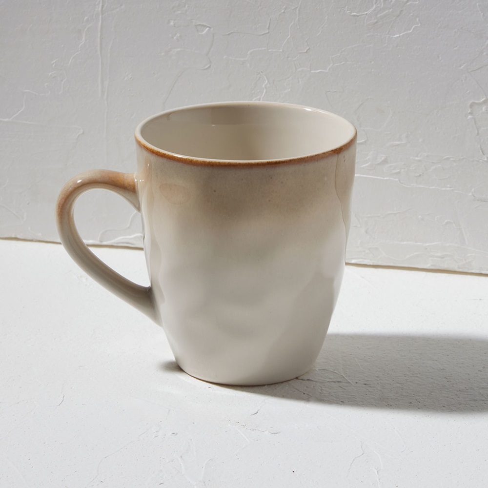 Κούπα Stoneware 400ml Φ10xH11,6cm Ivory Vignette εstia Home Art 07-24406 - 4