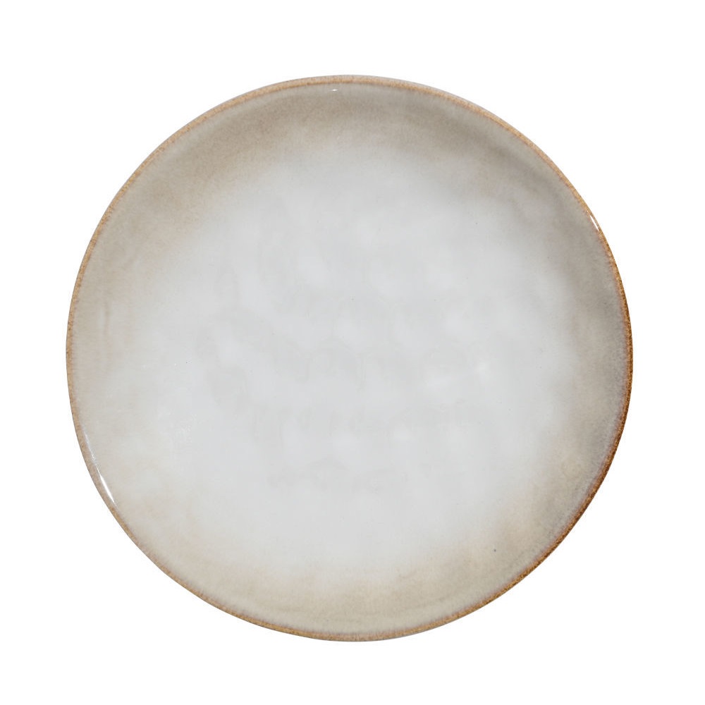 Πιάτο Βαθύ Stoneware Φ23xH3,7cm Ivory Vignette εstia Home Art 07-24369 - 1