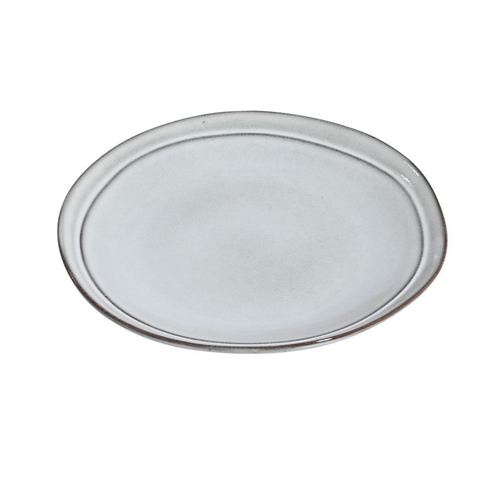 Πιάτο Ρηχό Stoneware Φ21xH2,5cm Dove Deline εstia Home Art 07-24529 - 3