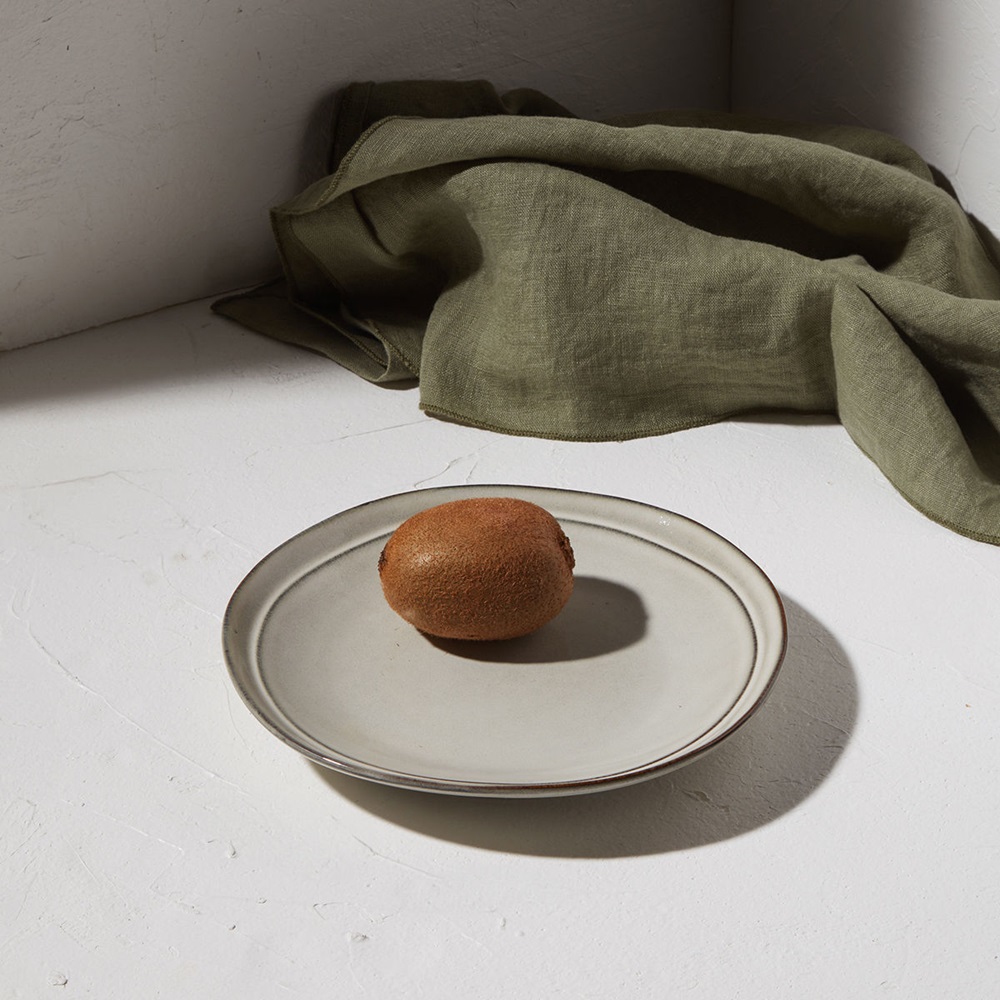 Πιάτο Ρηχό Stoneware Φ21xH2,5cm Dove Deline εstia Home Art 07-24529 - 4