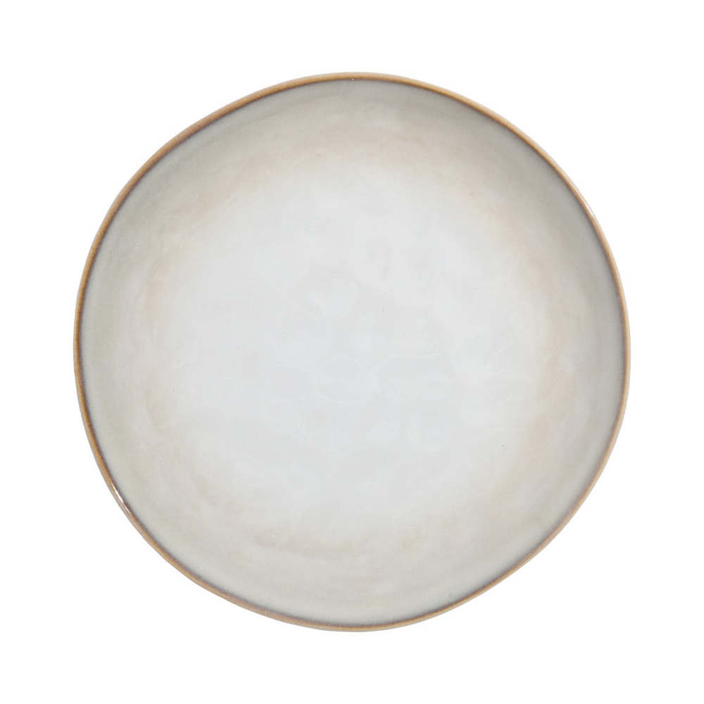 Πιάτο Ρηχό Stoneware Φ27xH2,8cm Ivory Vignette εstia Home Art 07-24444 - 