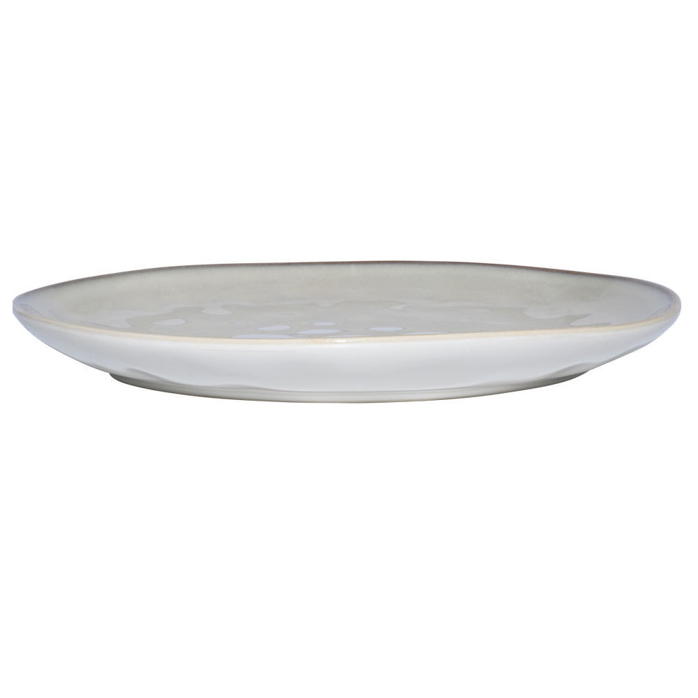 Πιάτο Ρηχό Stoneware Φ27xH2,8cm Ivory Vignette εstia Home Art 07-24444 - 2