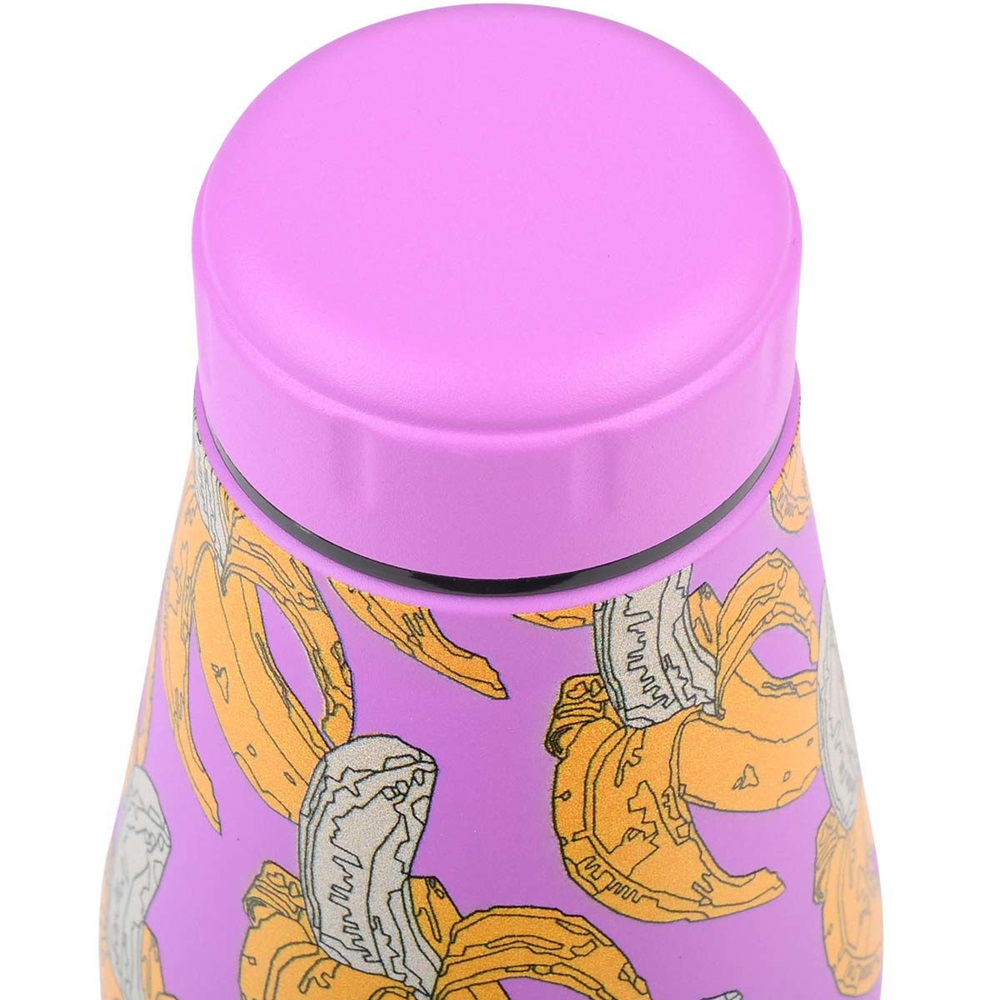 Μπουκάλι Ισοθερμικό Banana Swirl Διπλού Τοιχώματος 500ml Ανοξείδωτο 18/8 Save the Aegean εstia Home Art 01-22235 - 4