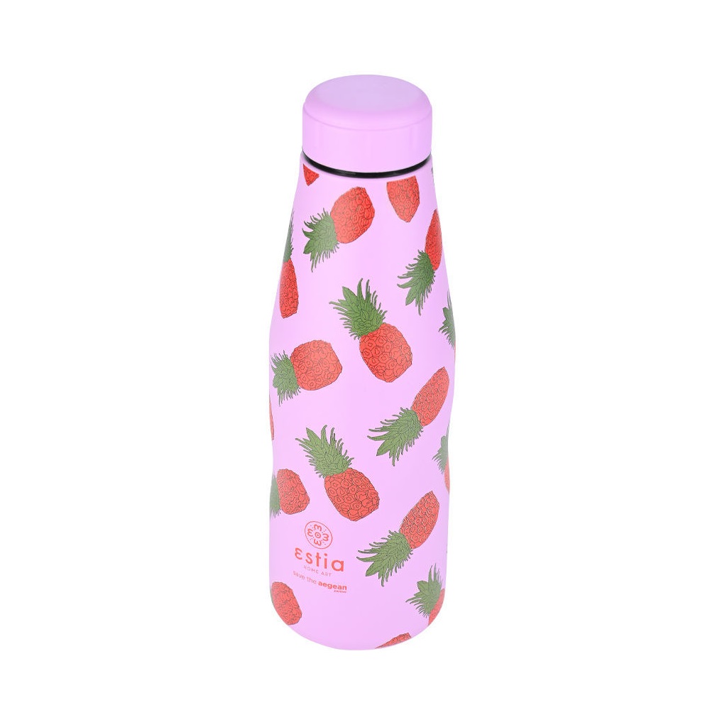 Μπουκάλι Ισοθερμικό Tropic Tango Διπλού Τοιχώματος 500ml Ανοξείδωτο 18/8 Save the Aegean εstia Home Art 01-22242 - 2