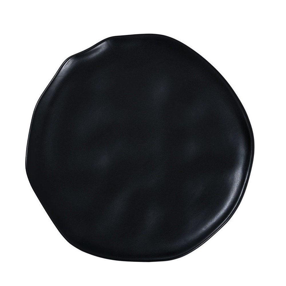 Πιάτο Ρηχό Stoneware Φ22xH2cm Midnight Mare εstia Home Art 07-24543 - 