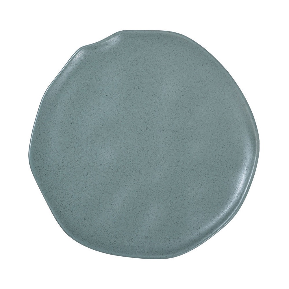 Πιάτο Ρηχό Stoneware Φ22xH2cm Teal Mare εstia Home Art 07-20514 - 1