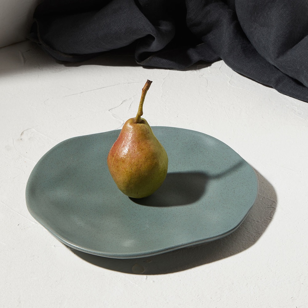 Πιάτο Ρηχό Stoneware Φ22xH2cm Teal Mare εstia Home Art 07-20514 - 4