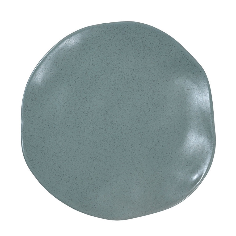Πιάτο Ρηχό Stoneware Φ27xH2cm Teal Mare εstia Home Art 07-20507 - 1
