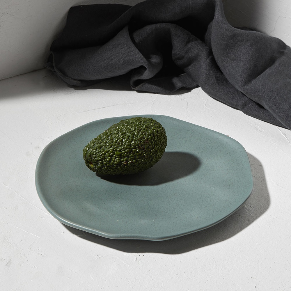 Πιάτο Ρηχό Stoneware Φ27xH2cm Teal Mare εstia Home Art 07-20507 - 4