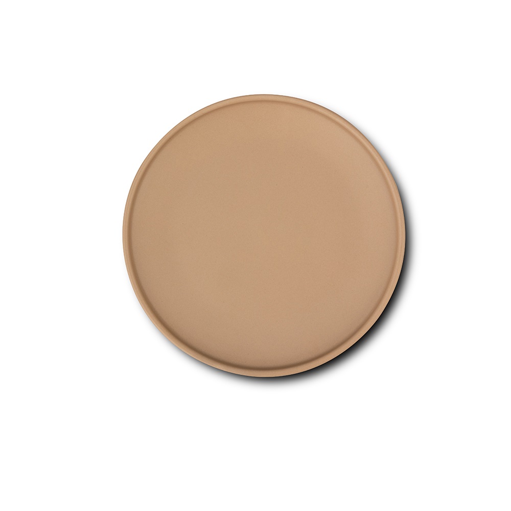 Πιάτο Ρηχό Step Στρογγυλό Stoneware Μπεζ Φ27xH3cm Soho Nava 10-099-271 - 1