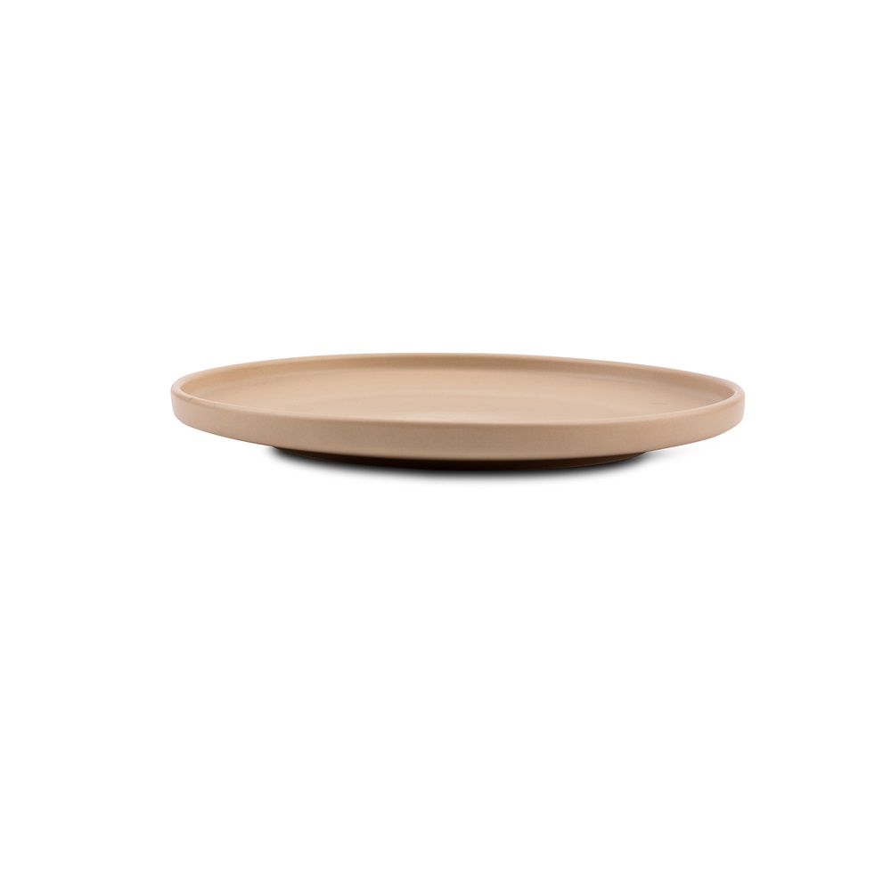 Πιάτο Ρηχό Step Στρογγυλό Stoneware Μπεζ Φ27xH3cm Soho Nava 10-099-271 - 2