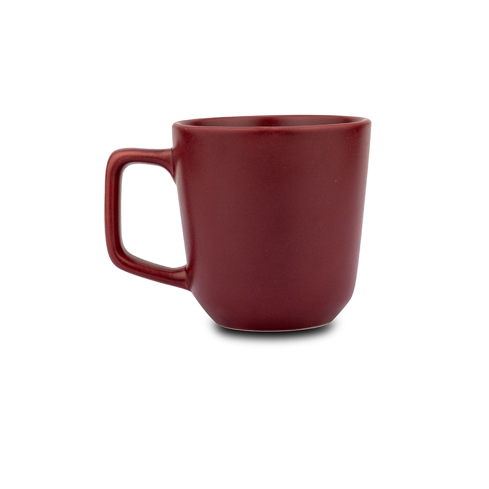 Κούπα Stoneware Μπορντό 350ml Φ9,5xH10cm Soho Nava 10-099-297 - 2