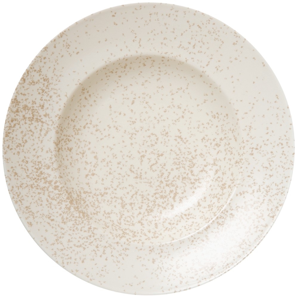 Πιάτο Βαθύ Πορσελάνης Φ24cm Sand GTSA 66-3124
