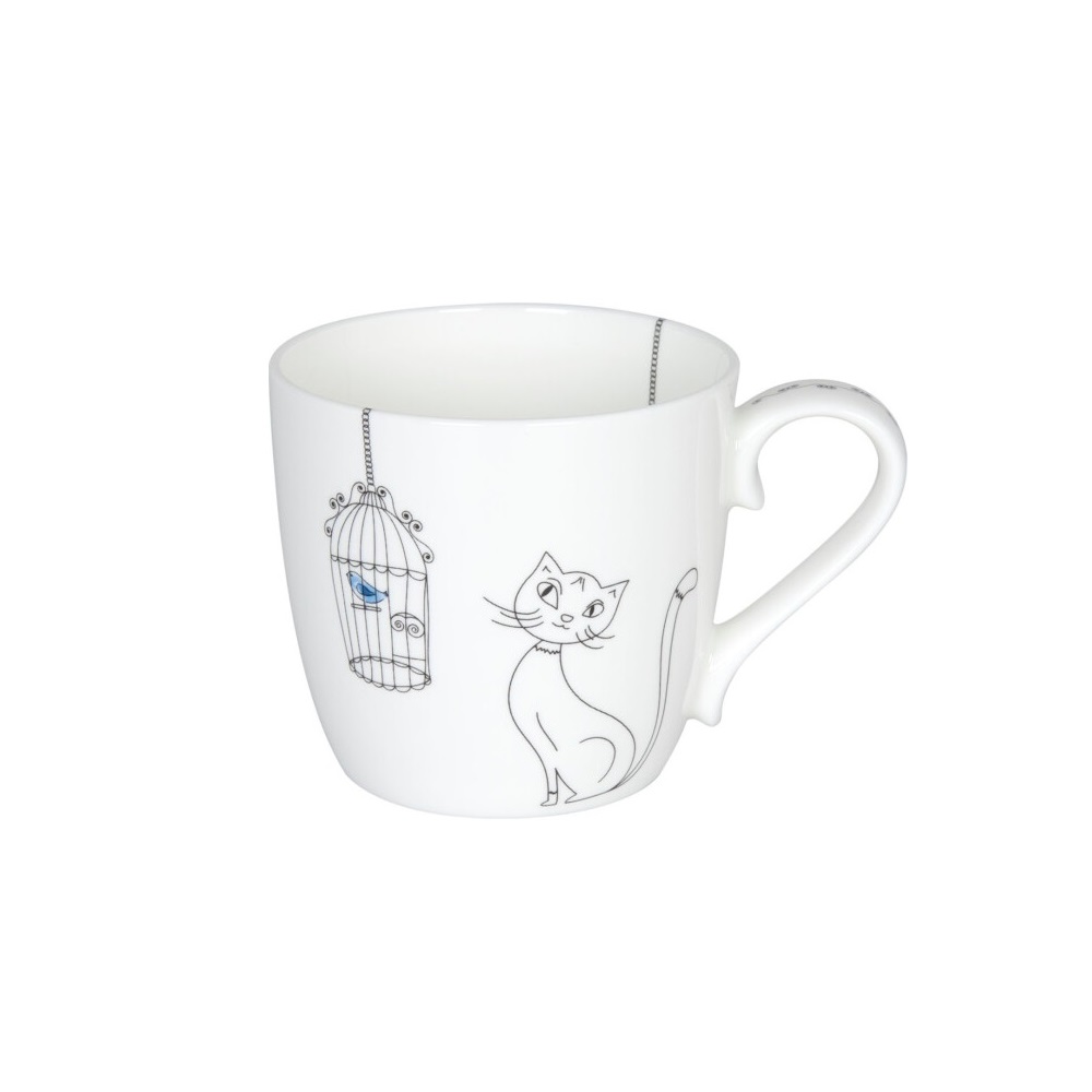 Κούπα Πορσελάνης 425ml «Cats And Birds» Könitz 1120572298 - 2