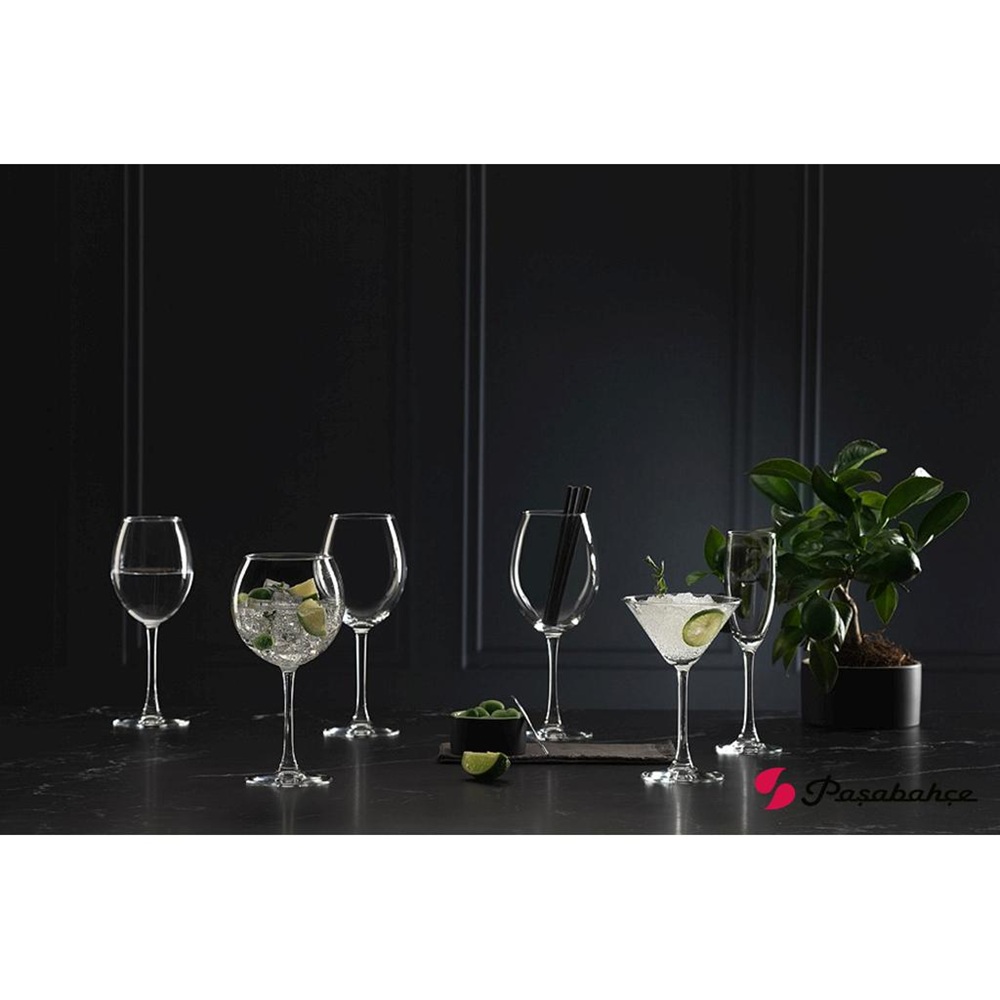 Ποτήρι Martini 230ml από Ανθεκτικό Γυαλί Enoteca Pasabahce SP44698 - 2