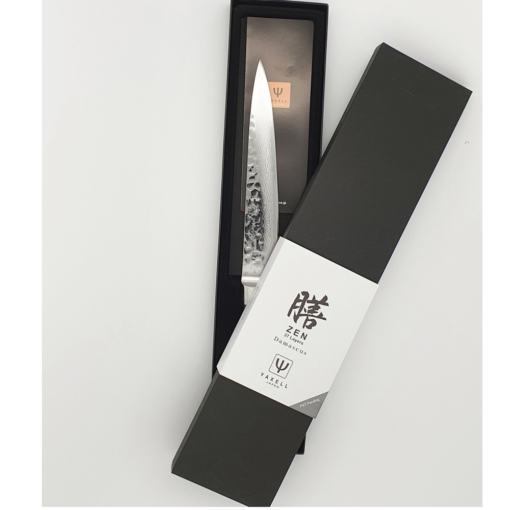 Μαχαίρι Φιλεταρίσματος Slicing Sujihiki Damascus 15cm Zen Yaxell 35516 - 5