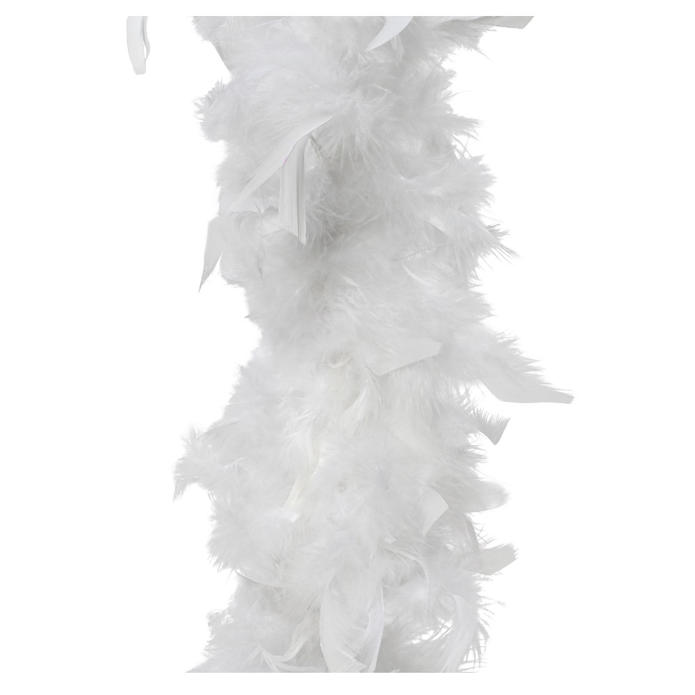 Boa Feather Fluffy Λευκό Φ8x150cm Kaemingk 448744 - 