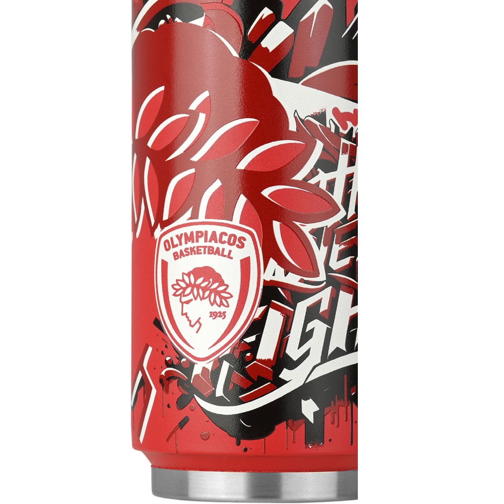 Θερμός Travel Cup 500ml Olympiacos BC Edition Together We Fight εstia Home Art 00-27100 - 3