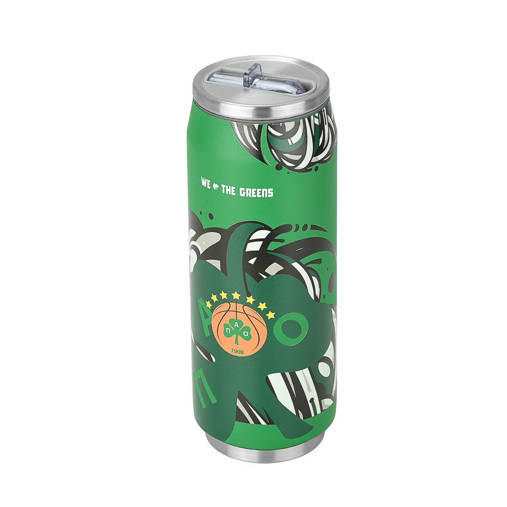 Θερμός Travel Cup 500ml Panathinaikos BC Edition We The Greens εstia Home Art 00-27124 - 2