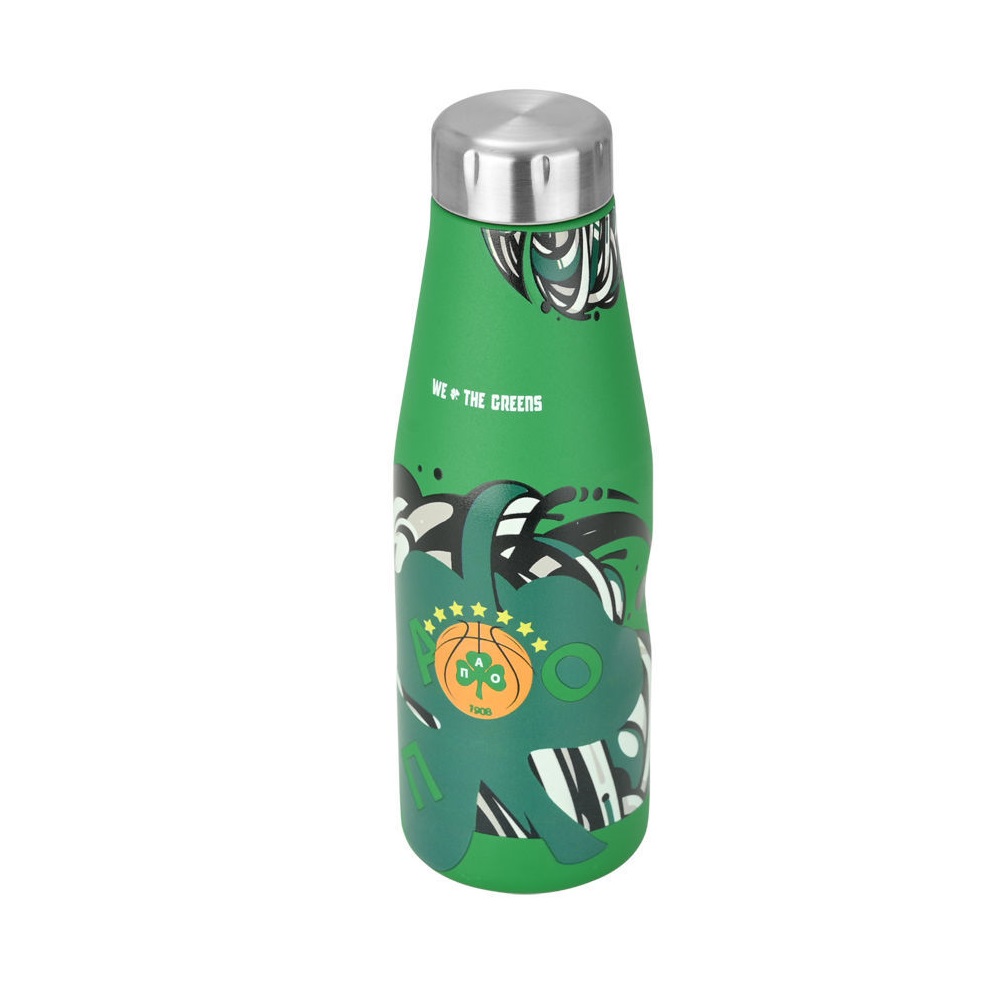 Θερμός Travel Flask 500ml Panathinaikos BC Edition "We The Greens" εstia Home Art 00-27186 - 2
