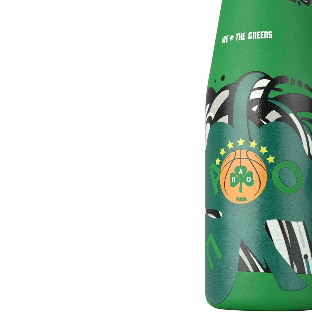 Θερμός Travel Flask 500ml Panathinaikos BC Edition "We The Greens" εstia Home Art 00-27186 - 3