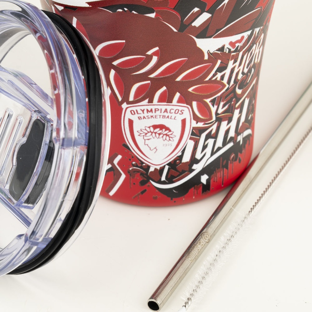 Θερμός Coffee Mug 350ml Olympiacos BC Edition "Together We Fight" εstia Home Art 00-27223 - 3