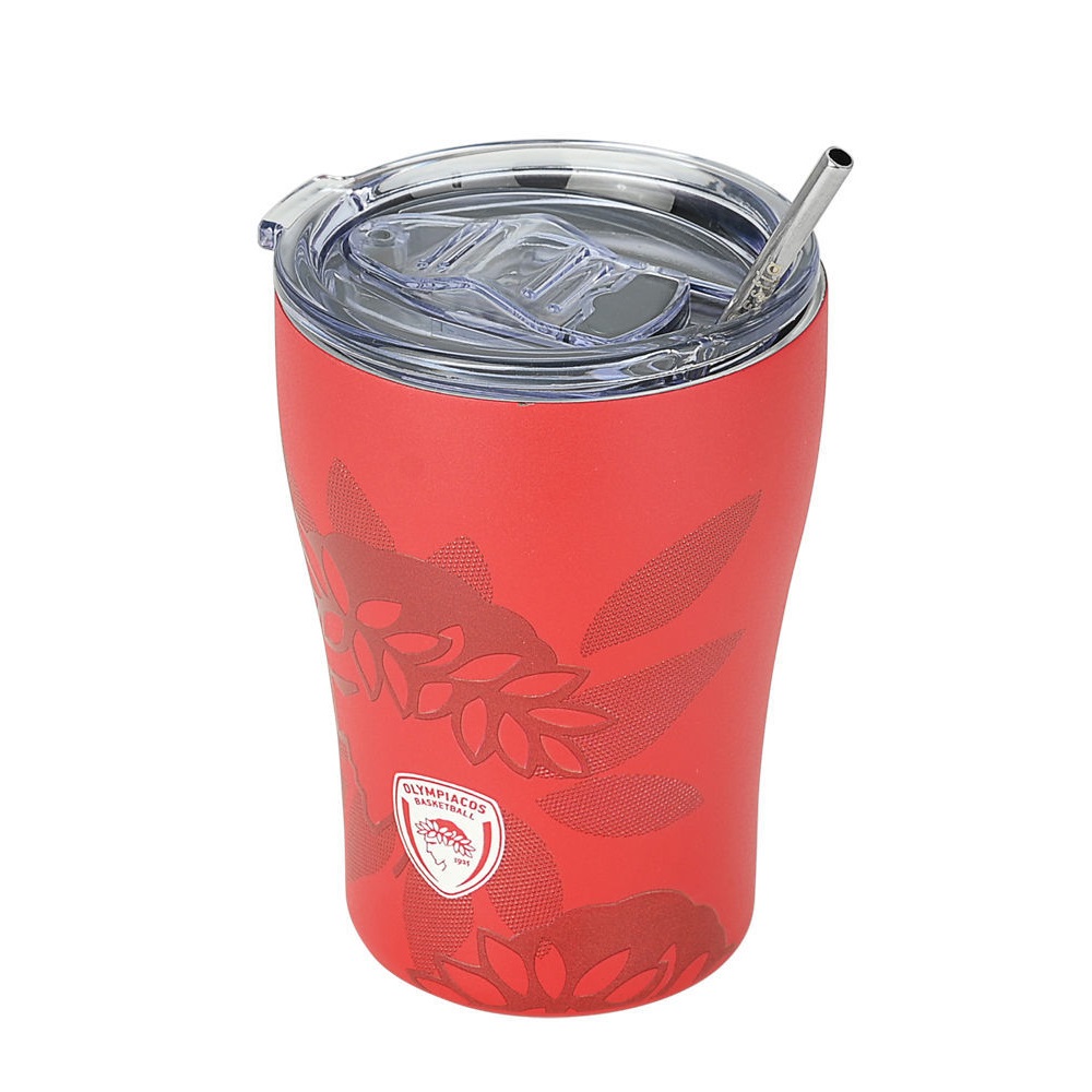 Θερμός Coffee Mug 350ml Olympiacos BC Edition εstia Home Art 00-27230 - 2