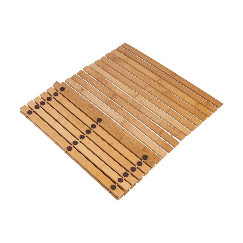 Ταπέτο Μπάνιου 60x40cm Αντιολισθητικό Bamboo Essentials εstia Home Art 02-12830 - 2