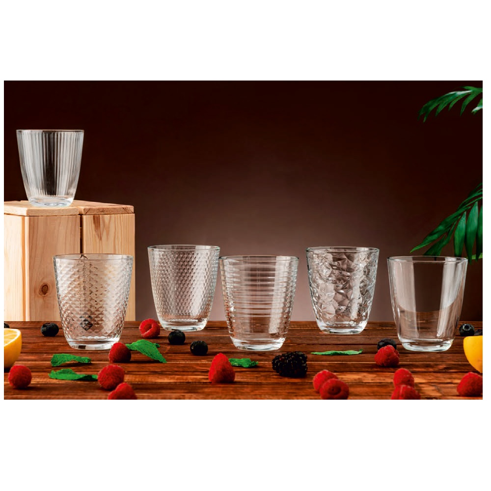 Ποτήρι Νερού Γυάλινο Διάφανο 310 ml 97×85 mm Uniglass 53093 - 2