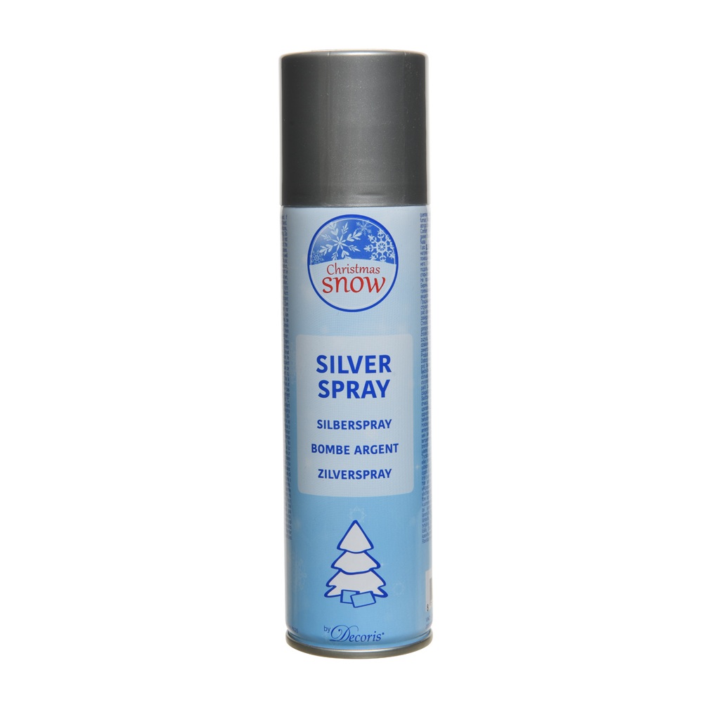 Σπρέι Διακόσμησης Ασημί Christmas Snow 150ml Kaemingk 400442 - 