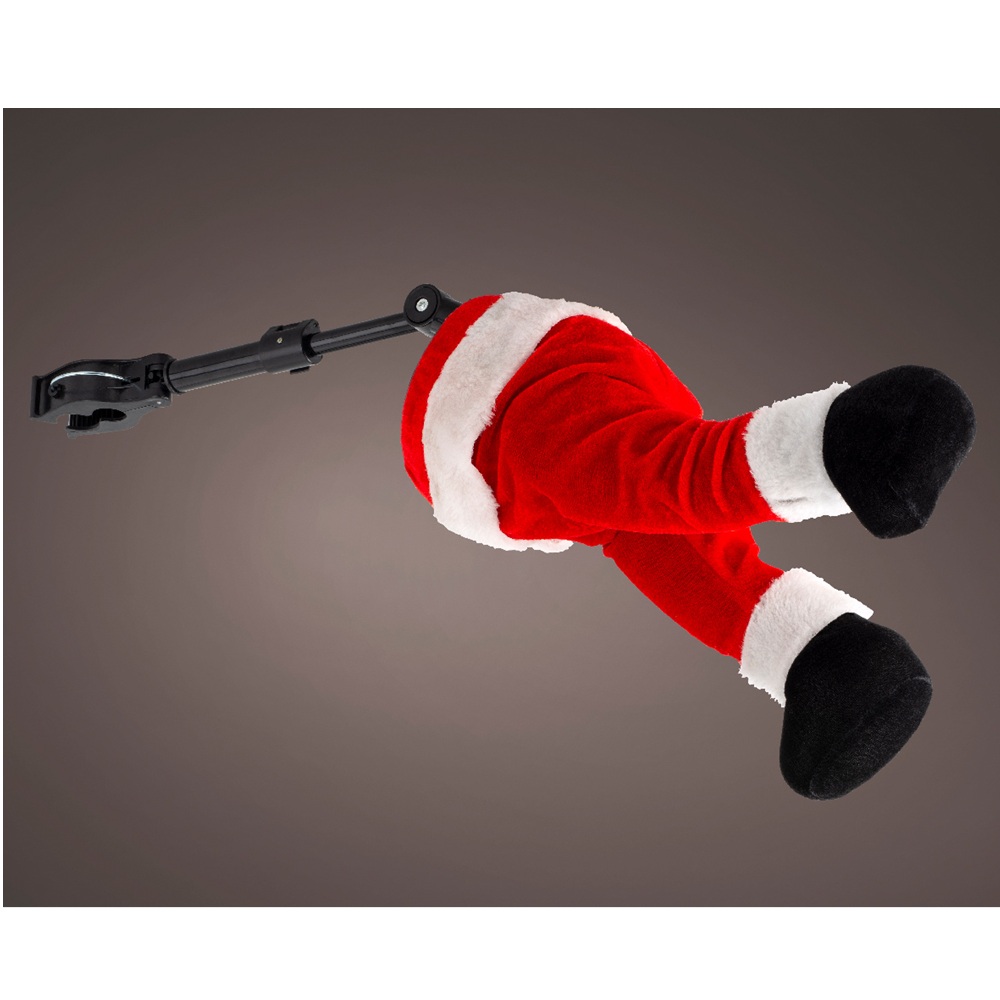 Χριστουγεννιάτικη Διακοσμητική Φιγούρα Santa Claus με Κίνηση - 34cm Kaemingk 487799 - 1