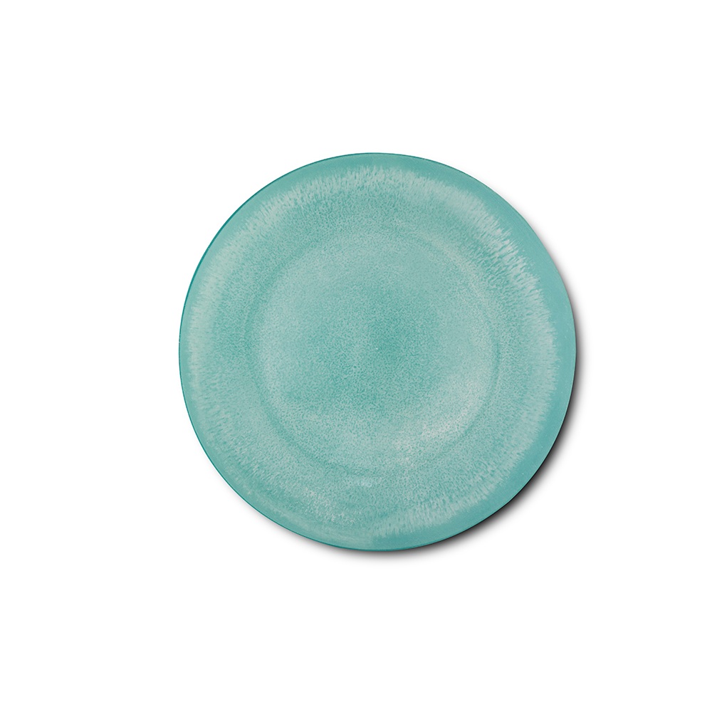 Πιάτο Ρηχό Πορσελάνης 27cm - Γαλάζια Απόχρωση για Μοντέρνα Τραπέζια "Alexandra" Nava 10-085-041 - 1