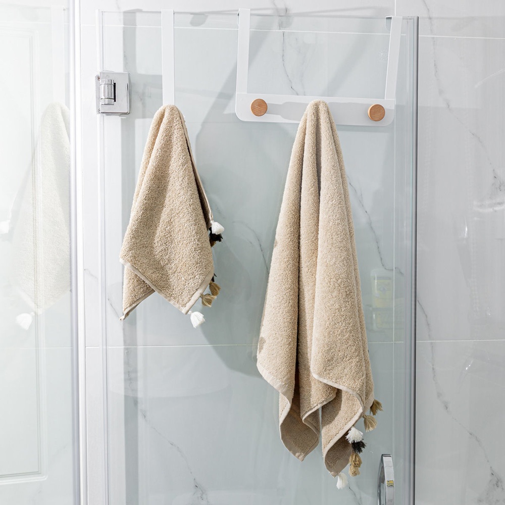 Κρεμάστρα Πόρτας Μεταλλική Λευκή 5 Θέσεων Estia 02-18290 - 4