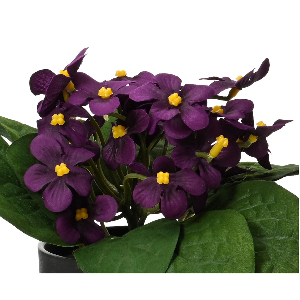 Τεχνητό Φυτό Daisy Violet σε Γλάστρα, Διάμετρος 9cm x Ύψος 20cm – Μωβ – Kaemingk 808552-1 - 2