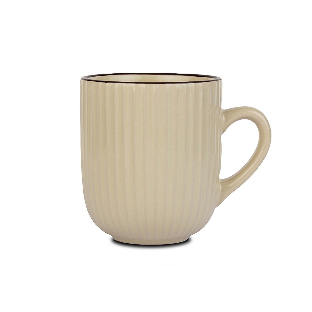 Κούπα Stoneware 350ml Μπεζ Penelope Nava 10-017-017 - 