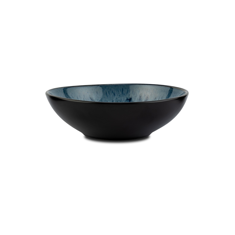 Μπολ Δημητριακών Stoneware 18cm Μπλε Skylar Nava 10-017-026 - 