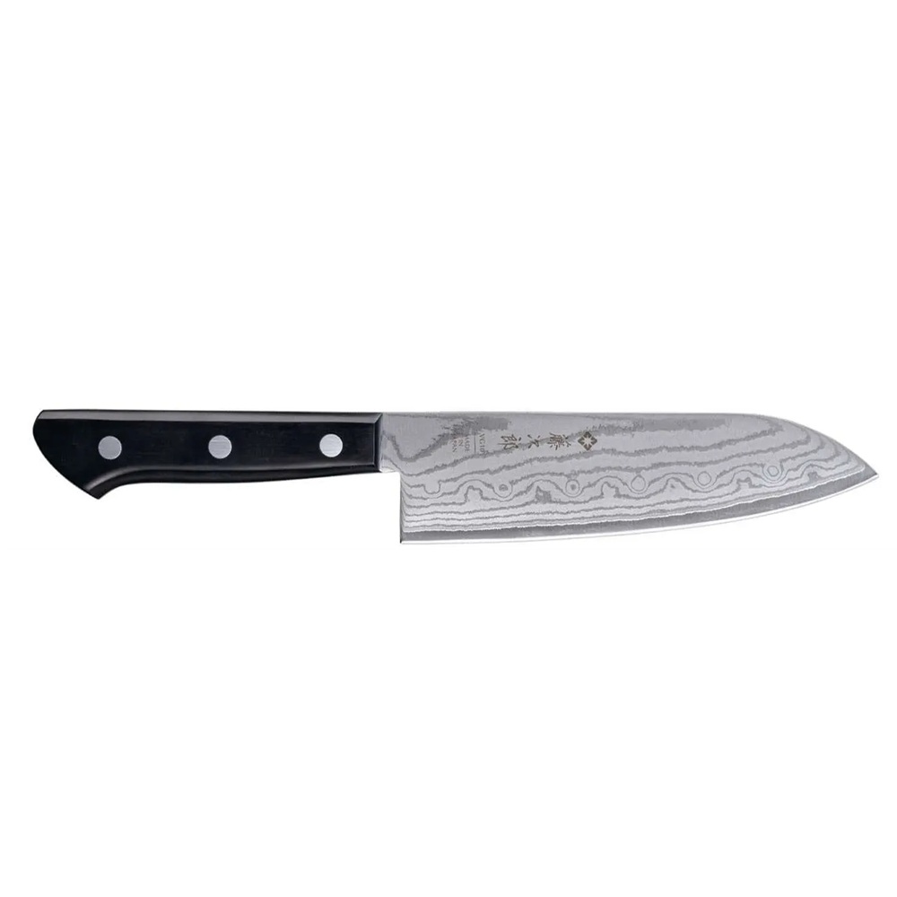 Μαχαίρι Santoku 17 εκ. από Δαμασκηνό Ατσάλι Tojiro Basic Damascus | Επαγγελματικό Ιαπωνικό Μαχαίρι Γενικής Χρήσης Tojiro F-331 - 